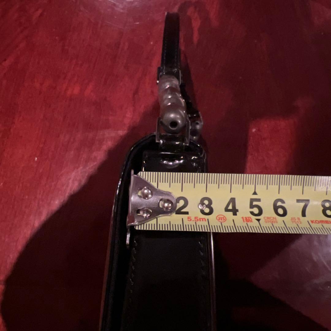 Christian Dior マリスパール ブラックエナメル⭐︎ヴィンテージ⭐︎