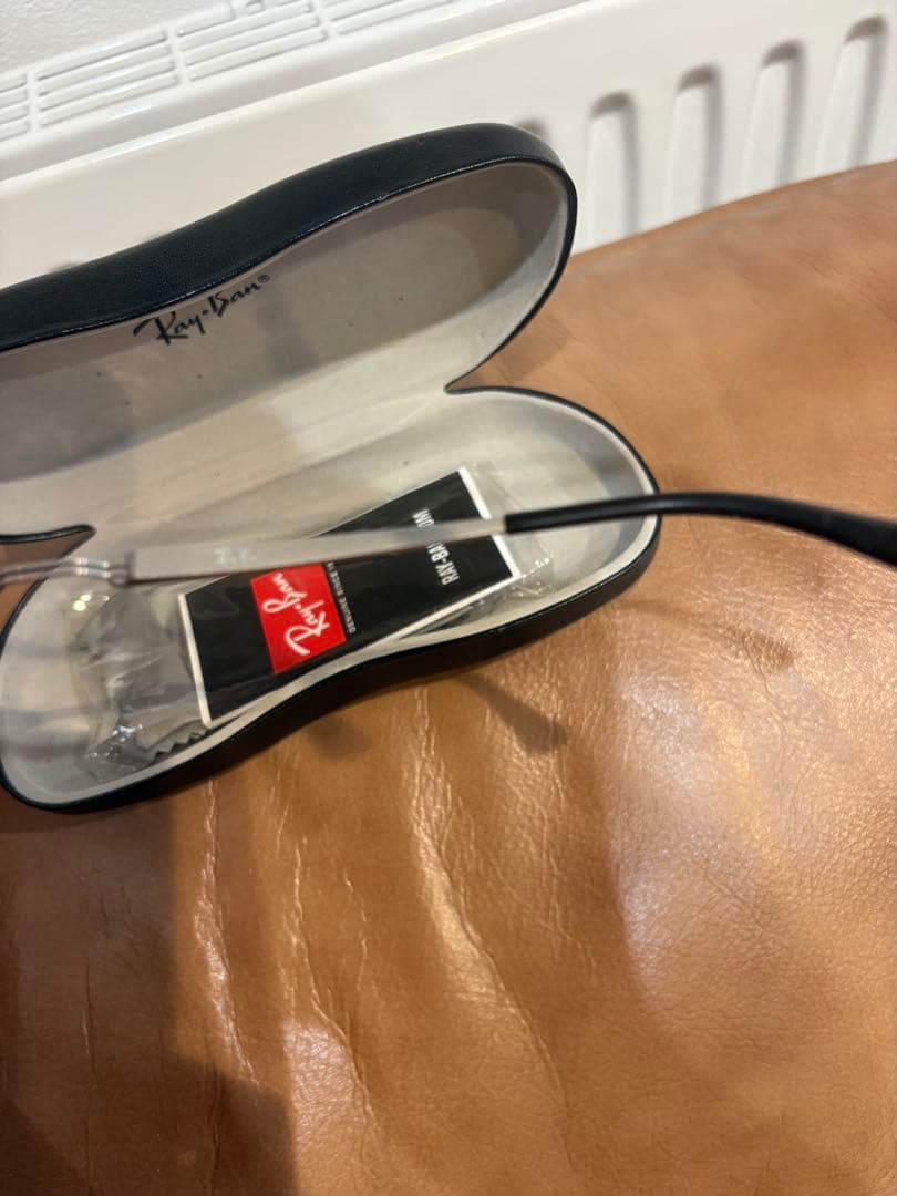 Ray-Ban 角型メガネ ケース付き