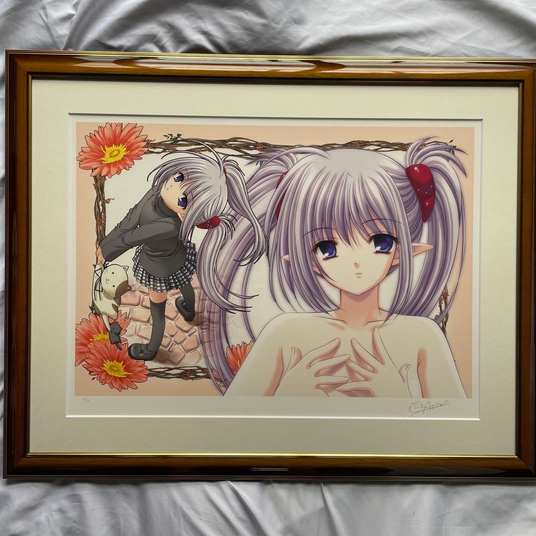 アールビバン 西又葵 版画 shuffle PRIMULA 直筆サイン