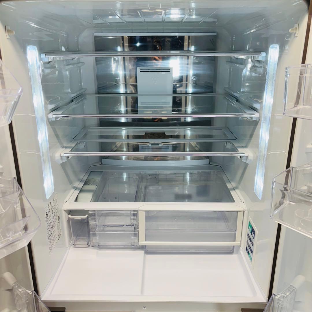 冷蔵庫 551L 大容量 おしゃれガラス面 人気 SHARP【地域限定配送無料】