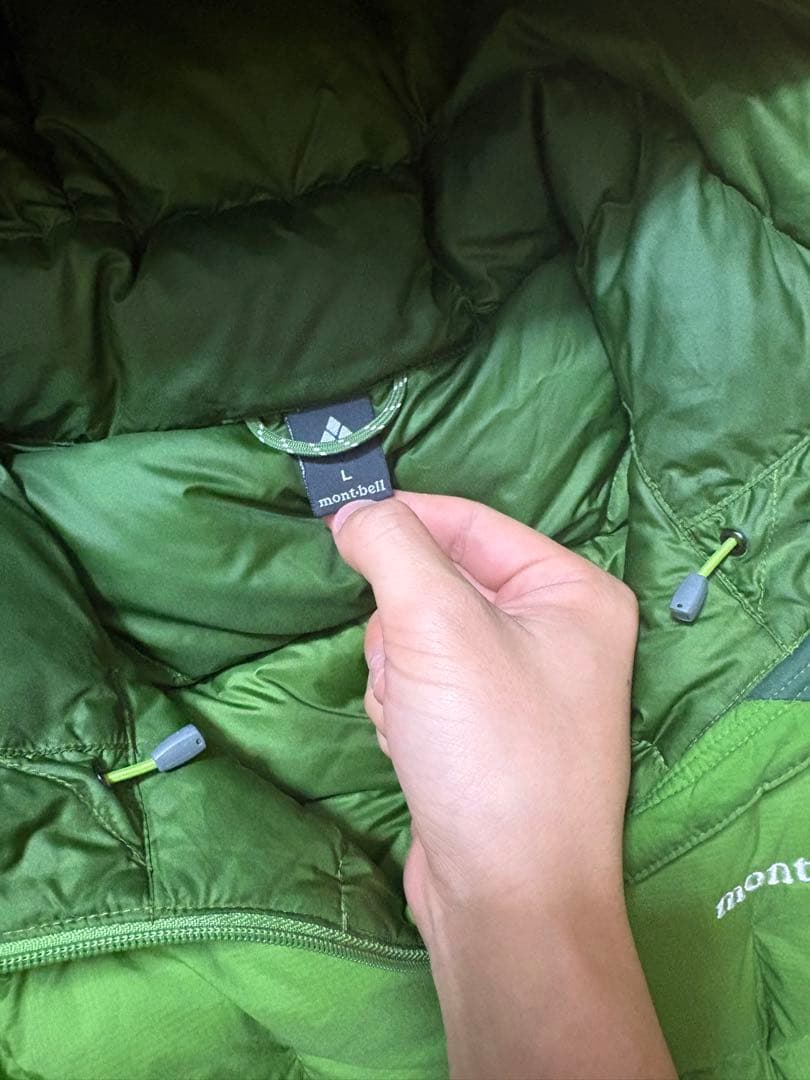 mont-bell ネージュダウン　確実正規品