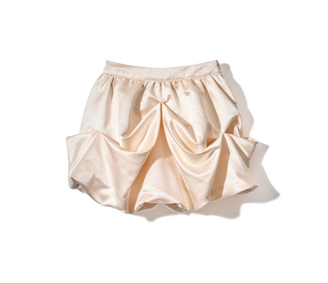 《完売品》NOTRE emor drape mini skirt