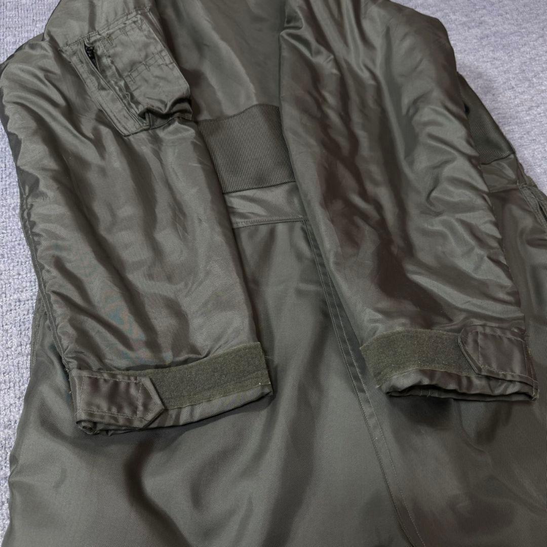 米軍 実物 80s CWU-64/P フライトカバーオール 44R 中綿 つなぎ
