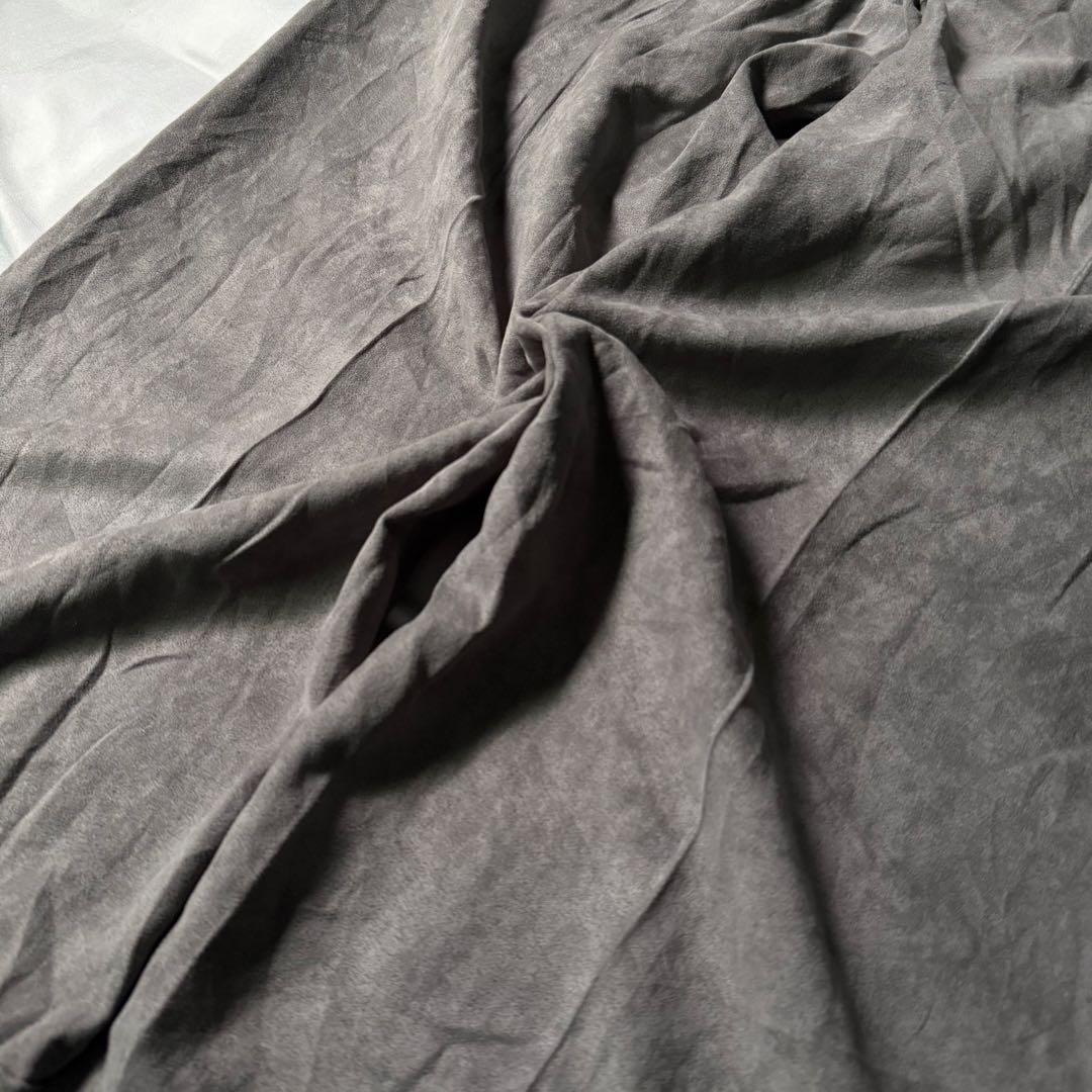 【希少タイプ】 90s vintage ツータック スエード ワイドスラックス