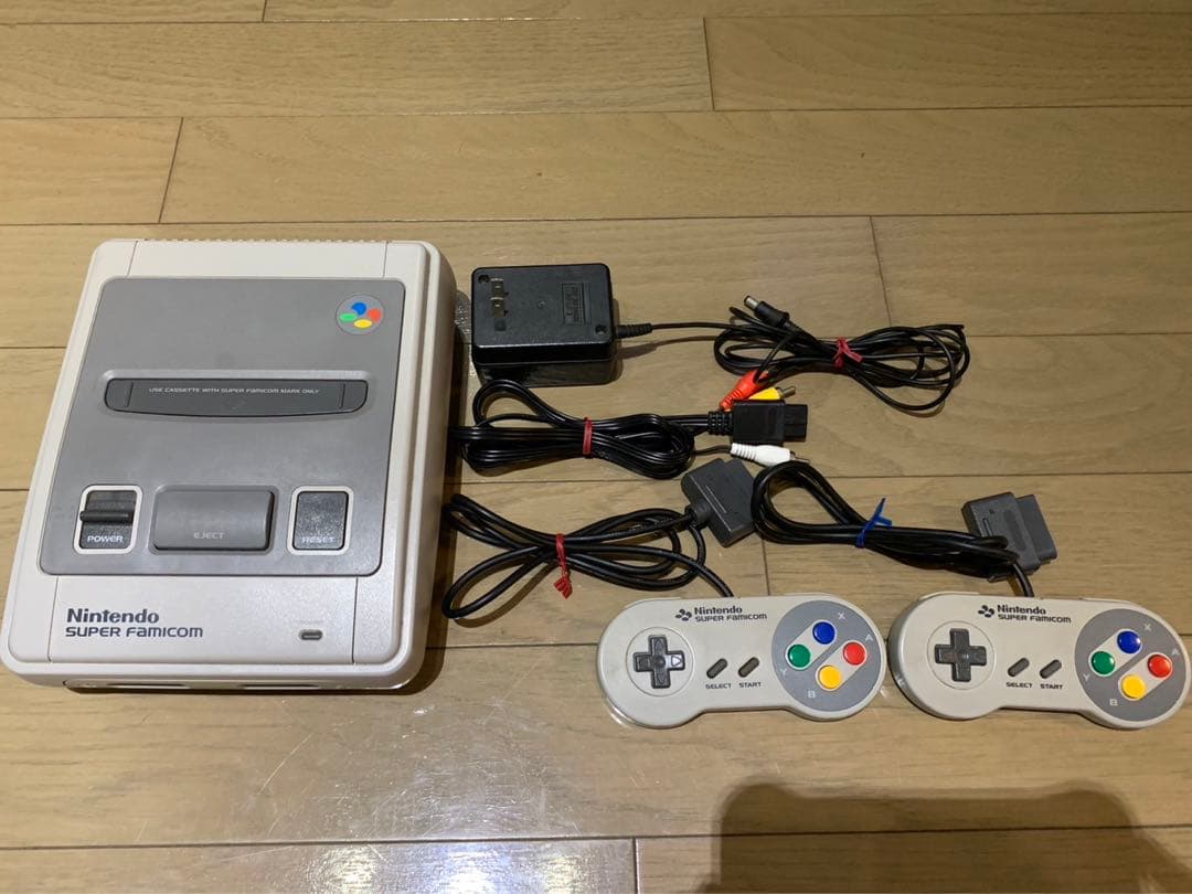 スーパーファミコンとソフトのセット
