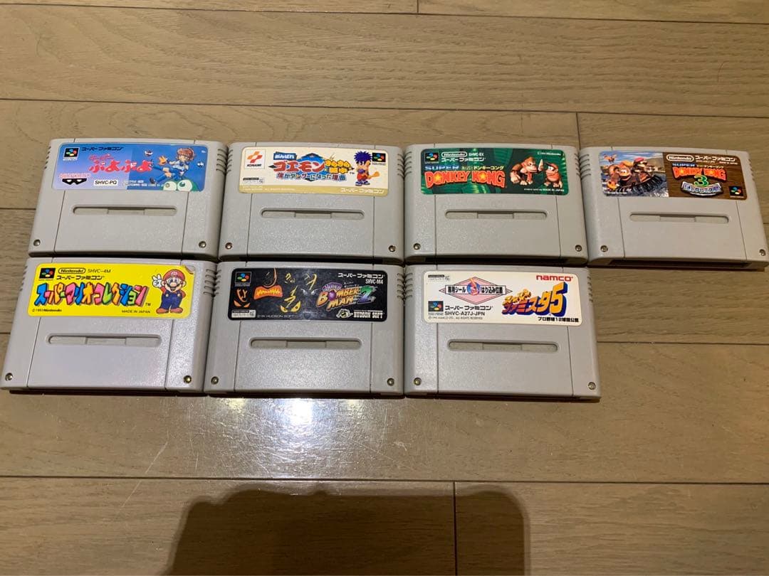 スーパーファミコンとソフトのセット