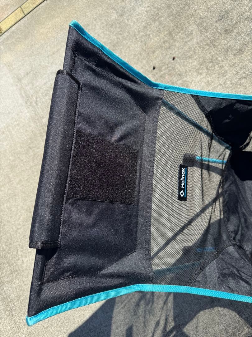 Helinox ビーチチェア ブラック/ブルー ヘリノックス