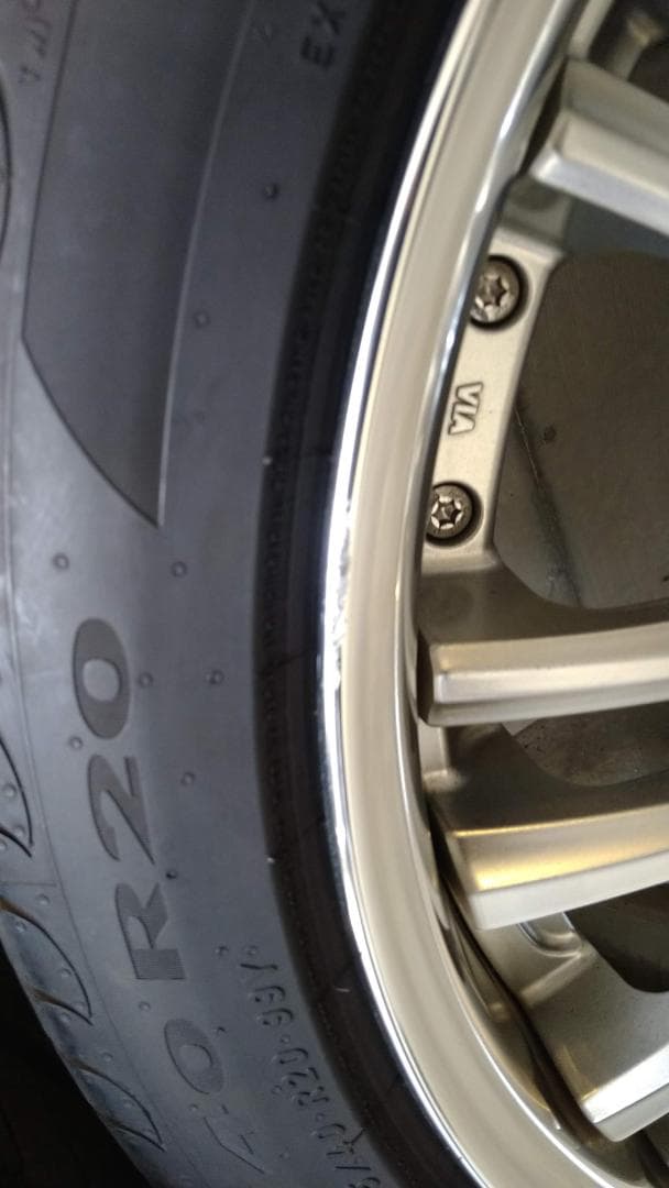 20インチ　アルミWORKBALMUNG　PIRELLI245/40R20タイヤ