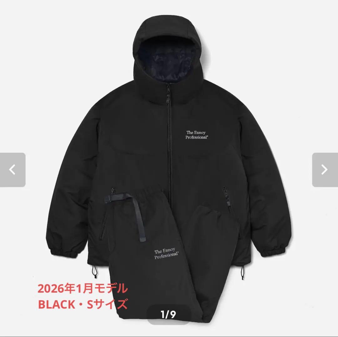 【ENNOY×スタイリスト私物】PADDED NYLON SET UP【S】