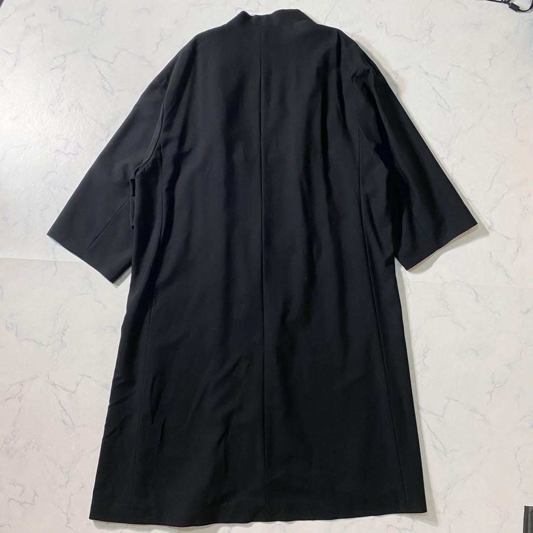 【美品】ラッドミュージシャン　ノーカラージャケット　キモノ　サイズ42　ロング丈