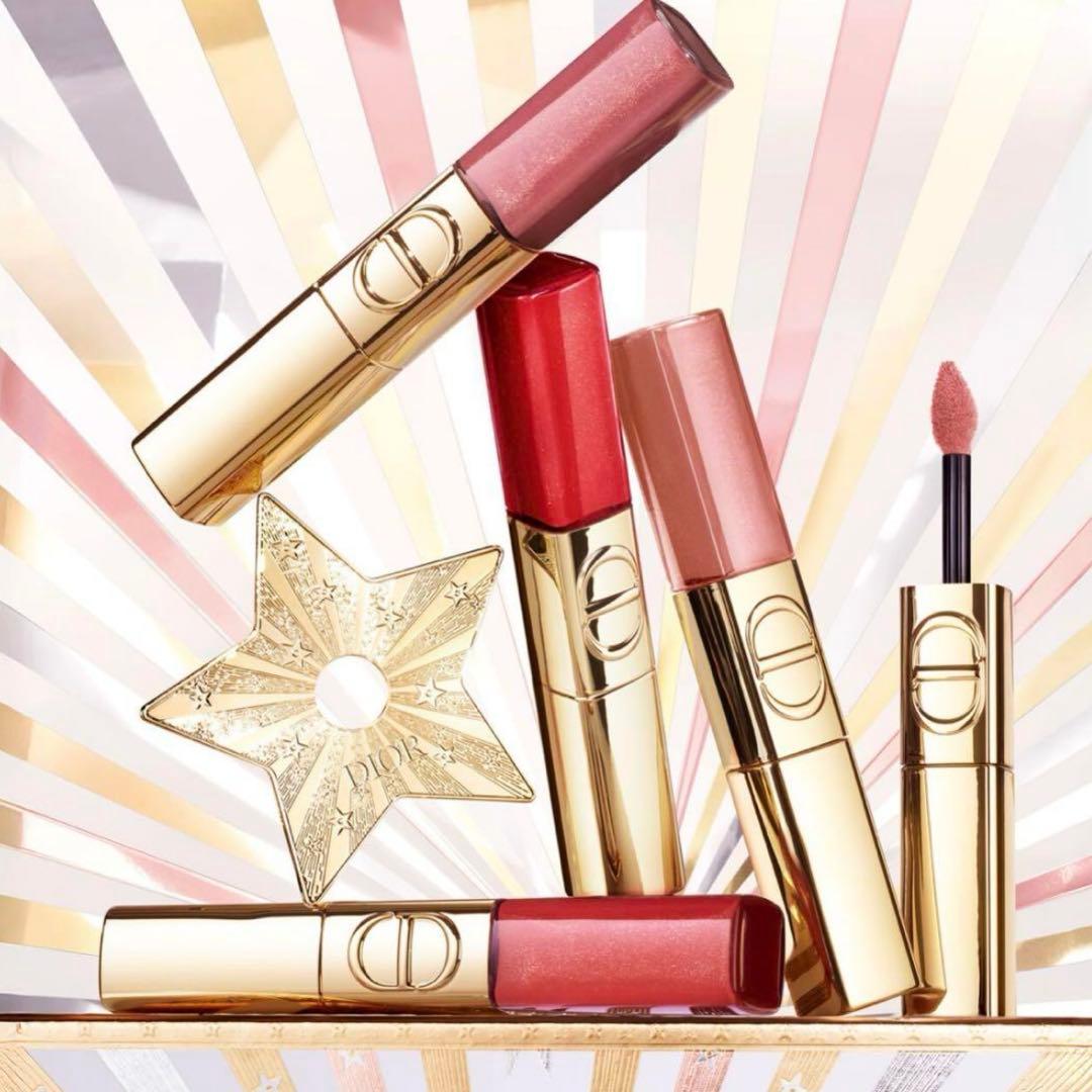 完売！dior ルージュ ディオール シークイン リキッド デュオ ホリデー