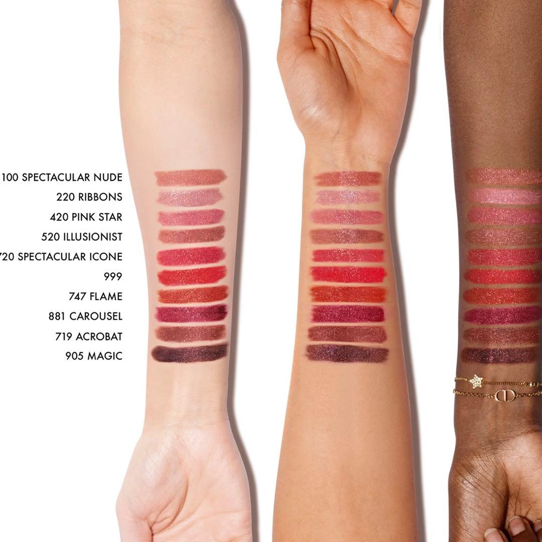 完売！dior ルージュ ディオール シークイン リキッド デュオ ホリデー