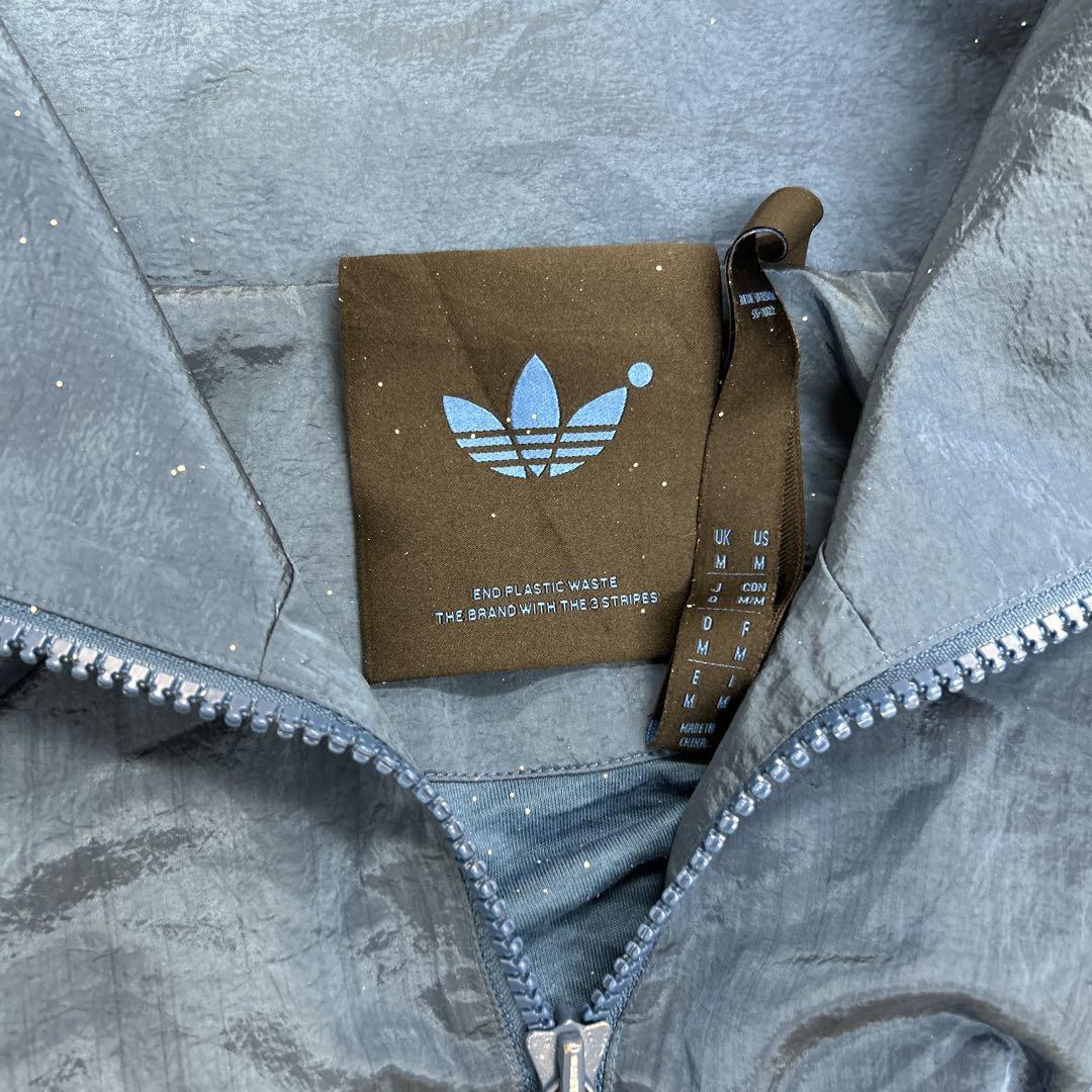 adidas Blue Version ジャージ　ナイロンジャケット L