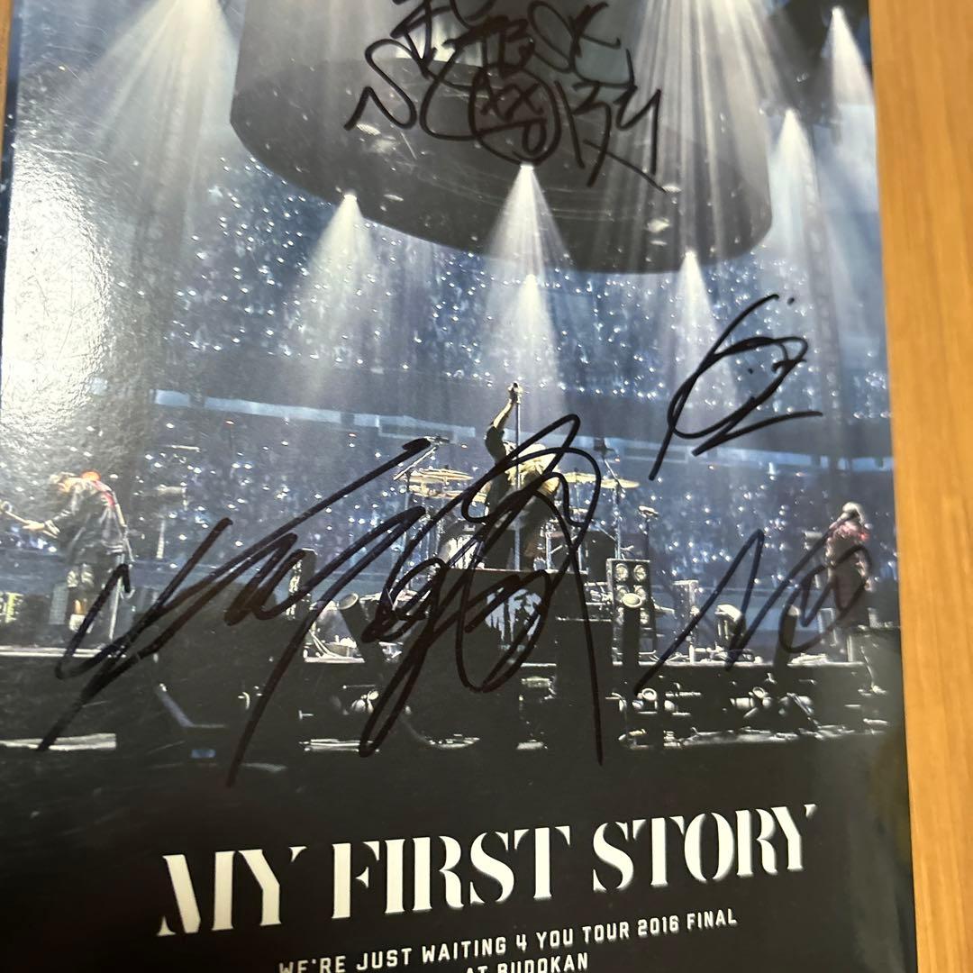 MY FIRST STORY マイファス　武道館　DVD メンバー　直筆サイン