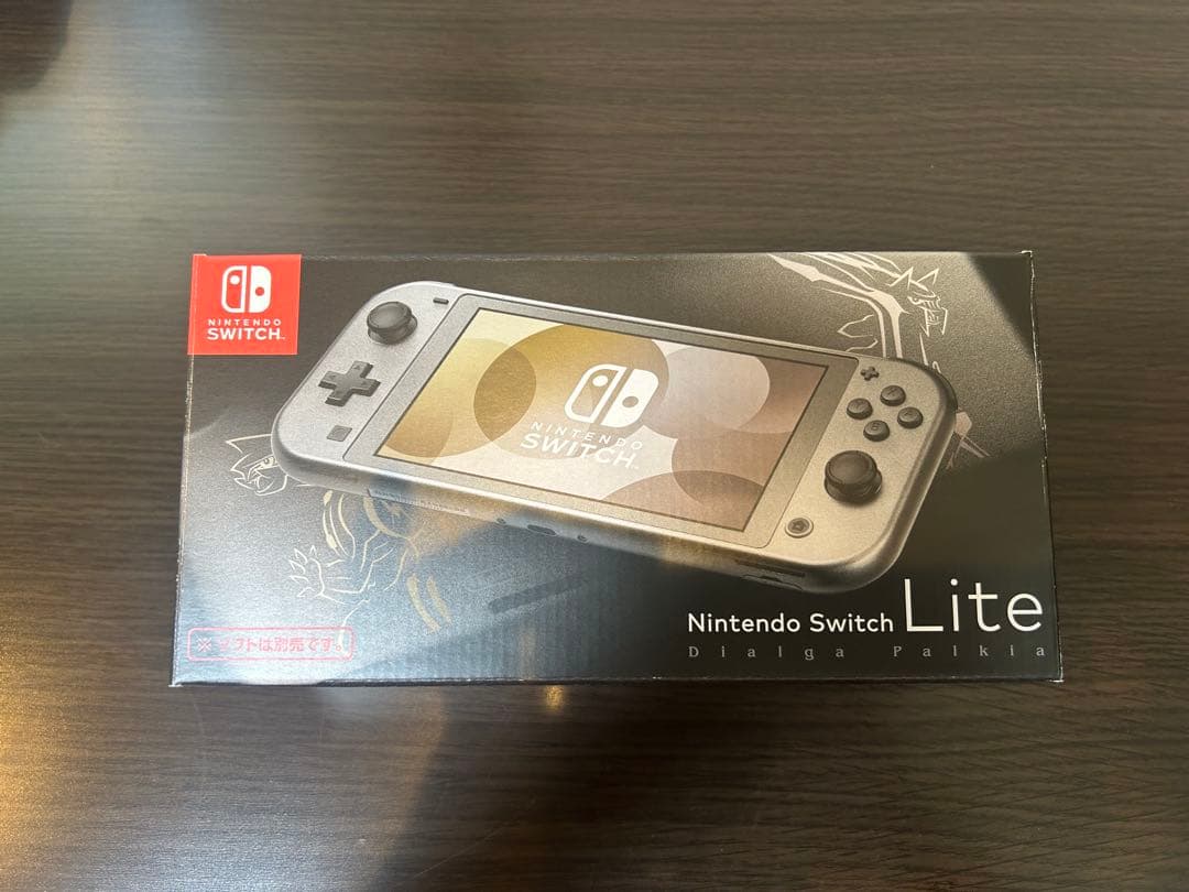 ニンテンドースイッチライト ディアルガ・パルキア 本体 micro sd付き