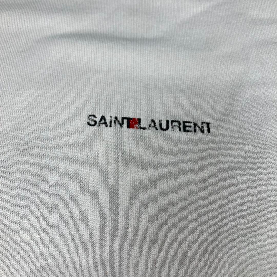 サンローランパリ　ダメージ加工　スウェット　XL 18SS スウェット