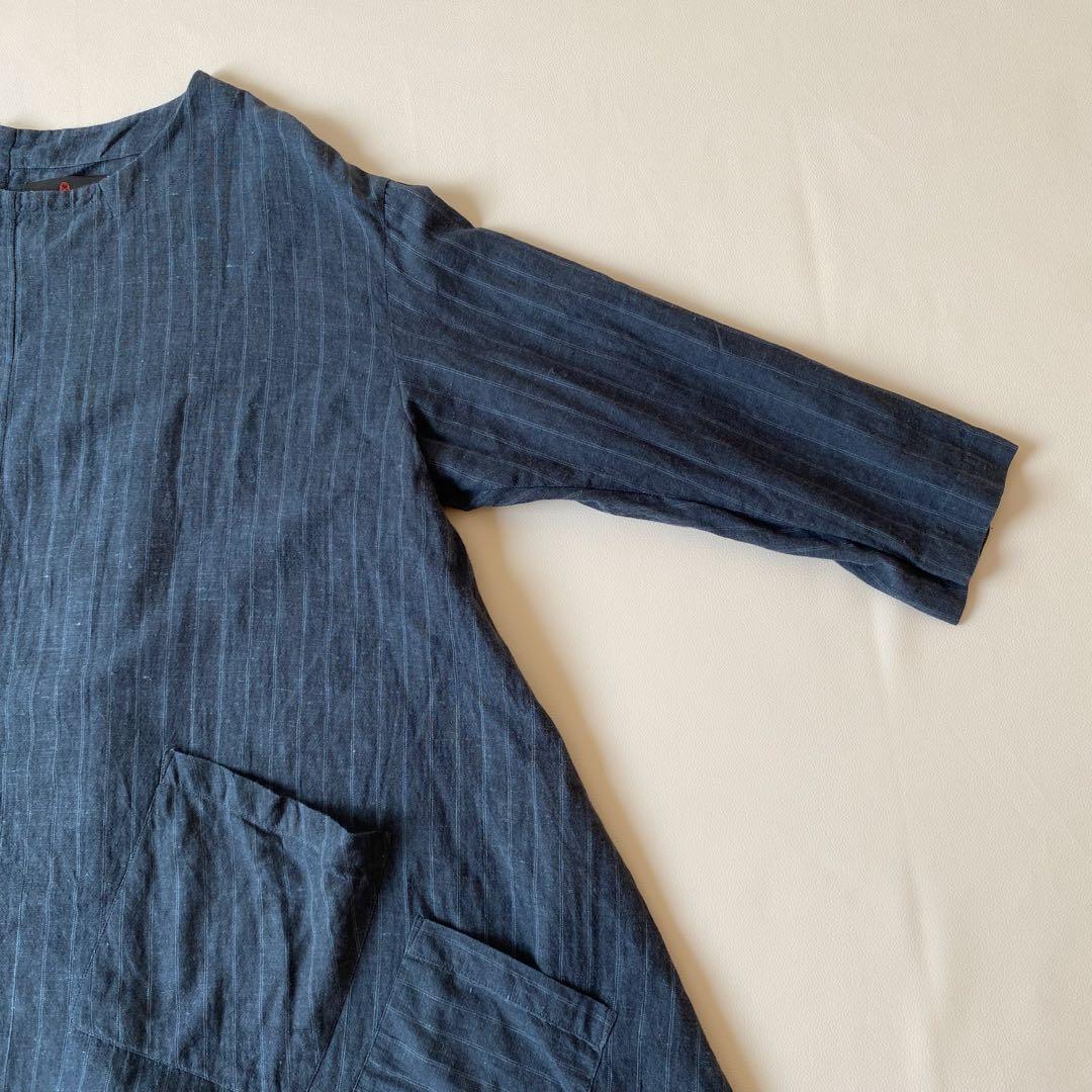 萌　モユル　MOYURU　ARTMIX　シャツブラウス　チュニック　ワンピース