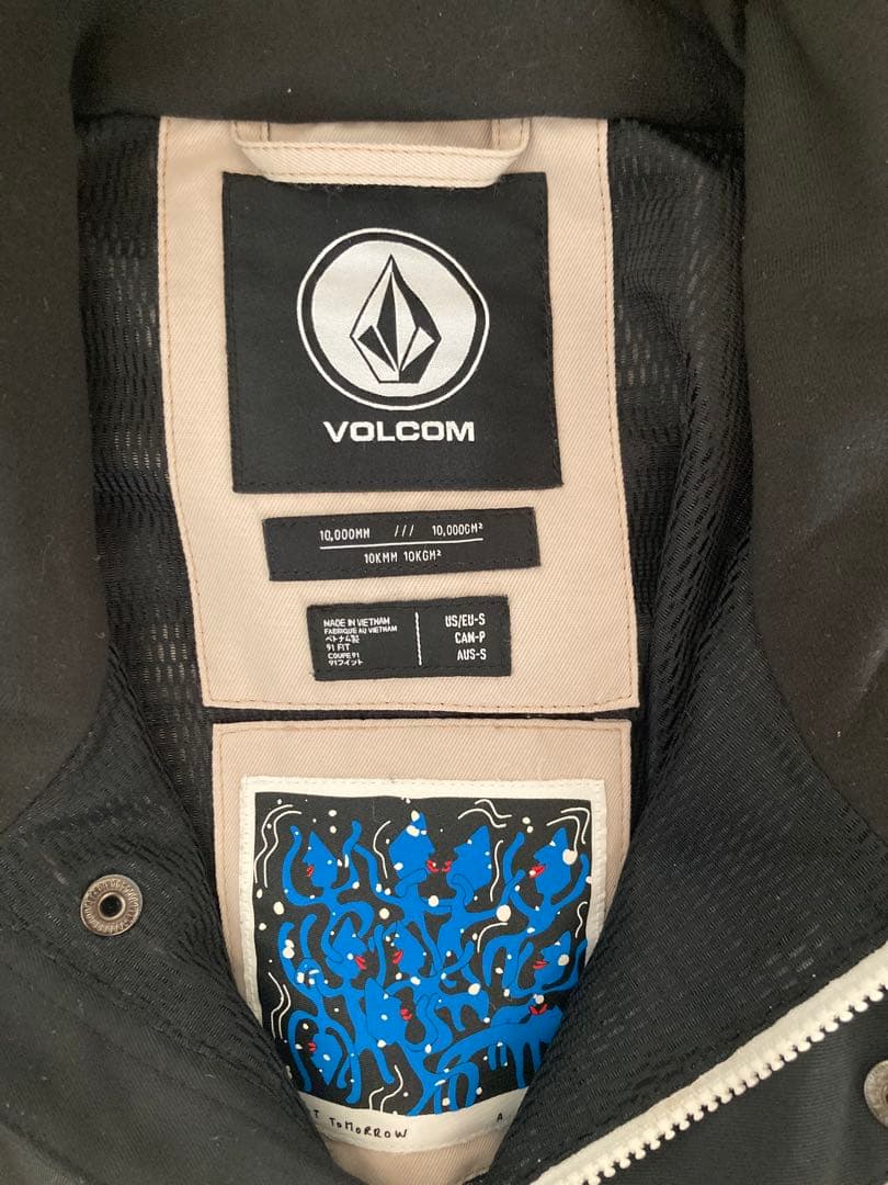 VOLCOMウェア上下セットS スノーボード　LONGO