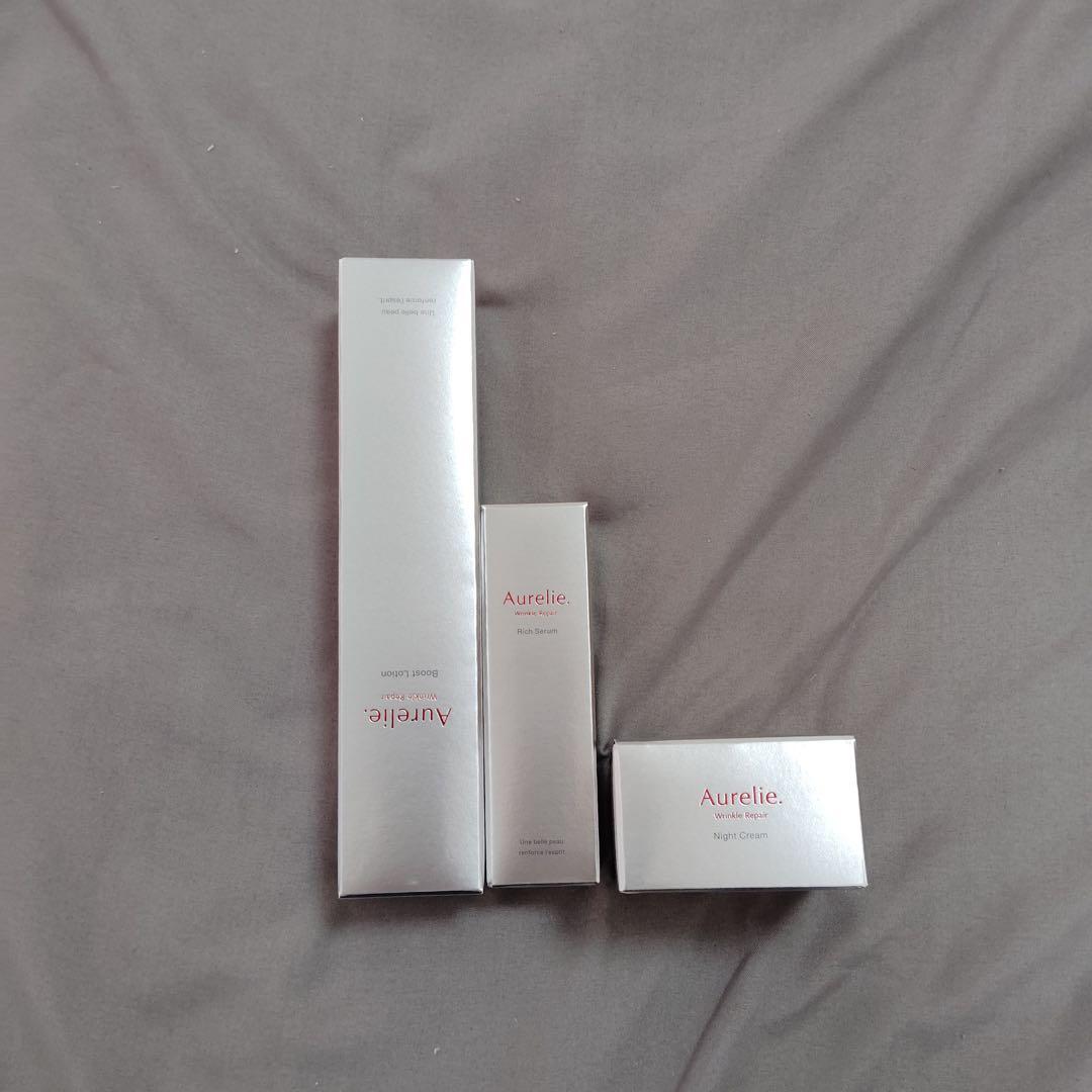 zk2866 オレリー　ブーストローション・リッチセラム・ナイトクリーム