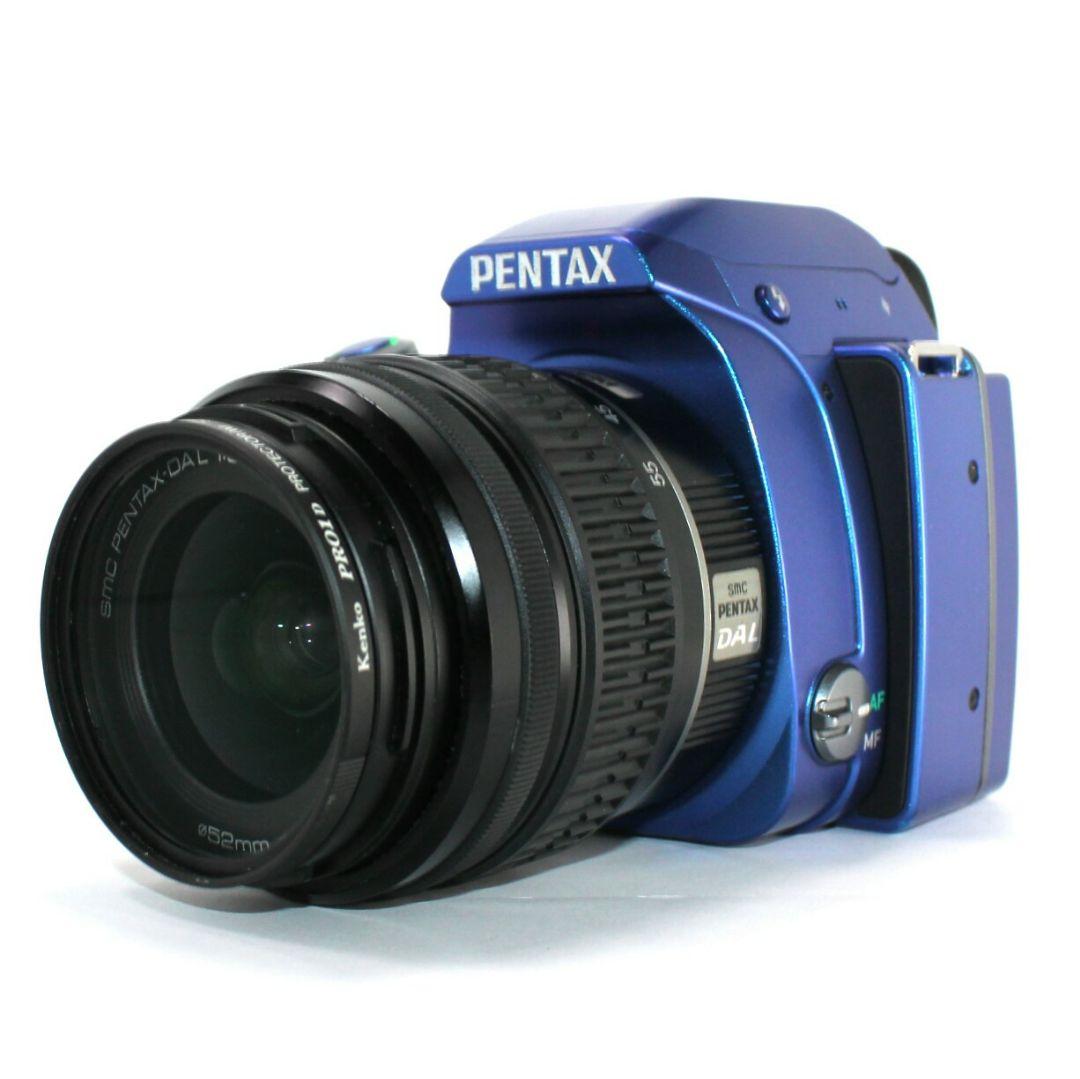 PENTAX K-S1 デジタル一眼レフカメラ ブルー iPhone転送セット