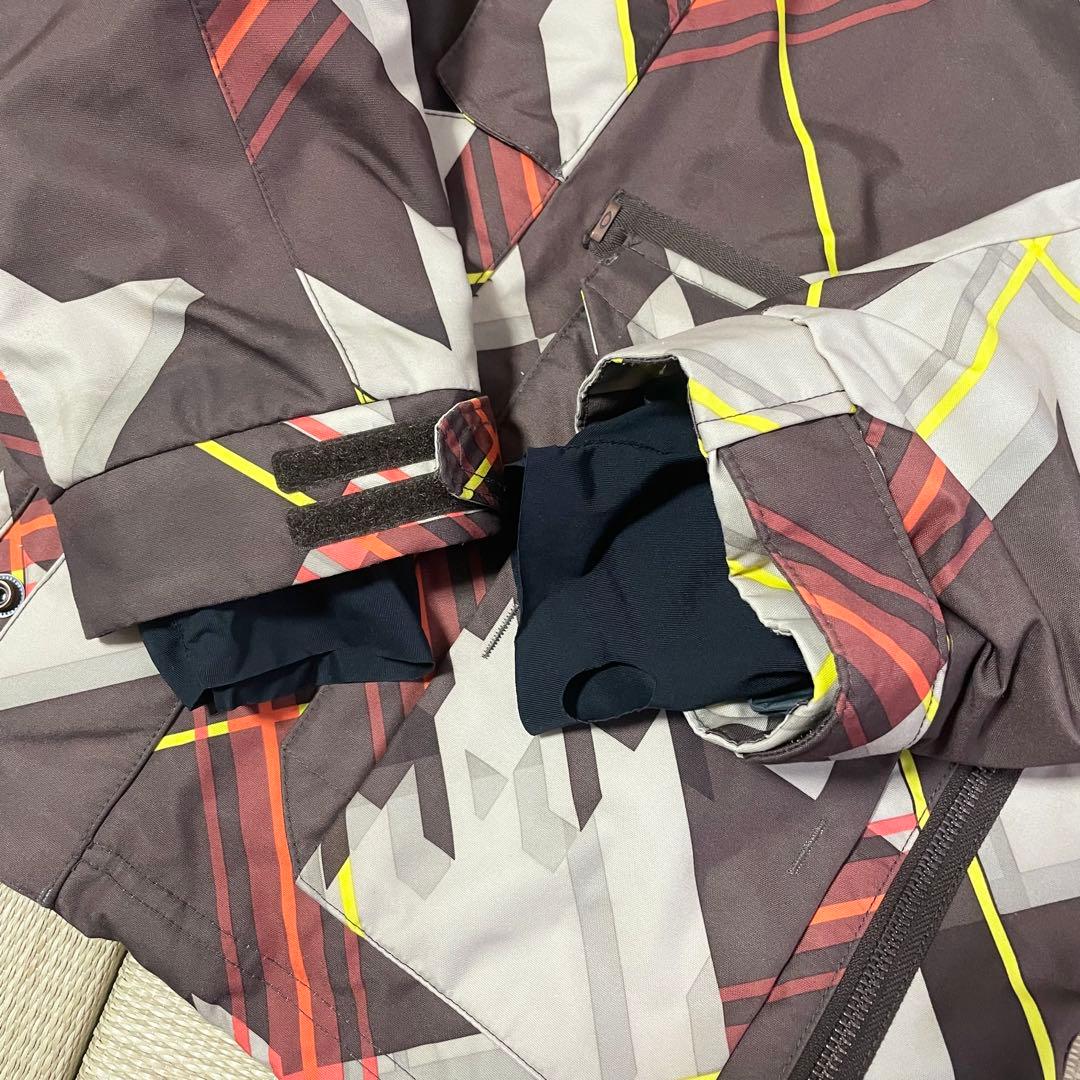 忠*の様 00s オークリー Oakley スノーボード ジャケット 幾何学模様