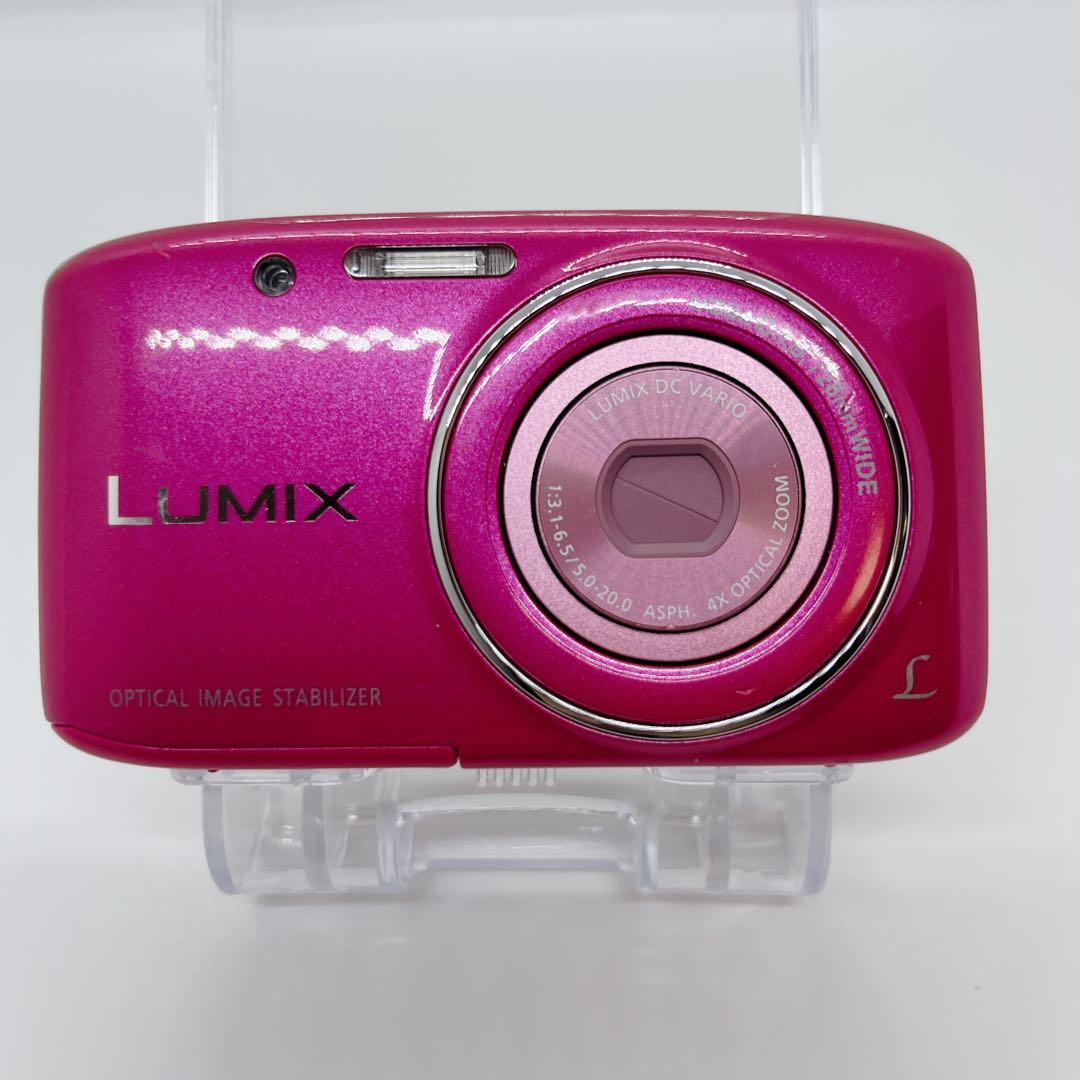 【極美品】Panasonic LUMIX DMC-S6 ピンク 付属品完備✨