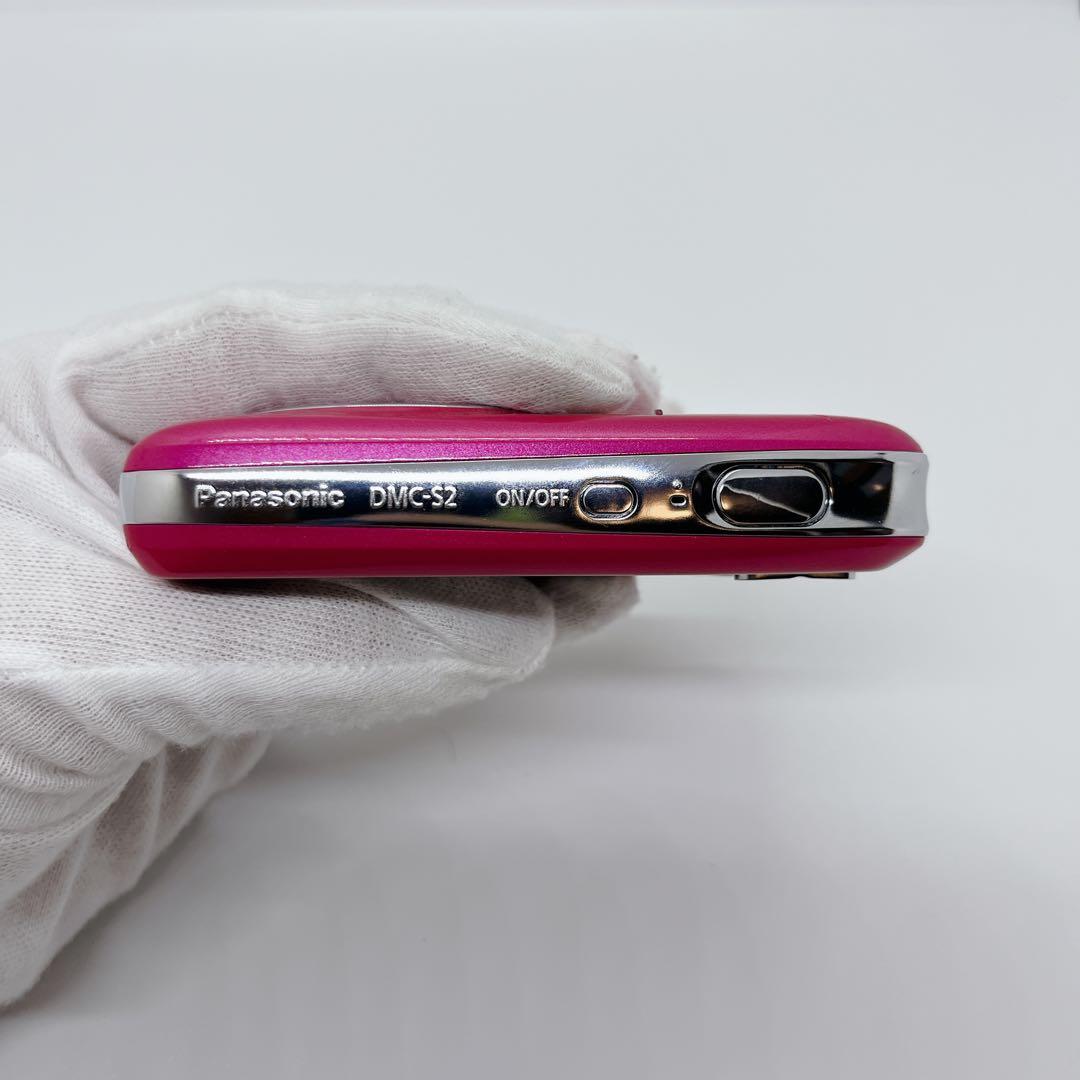 【極美品】Panasonic LUMIX DMC-S6 ピンク 付属品完備✨