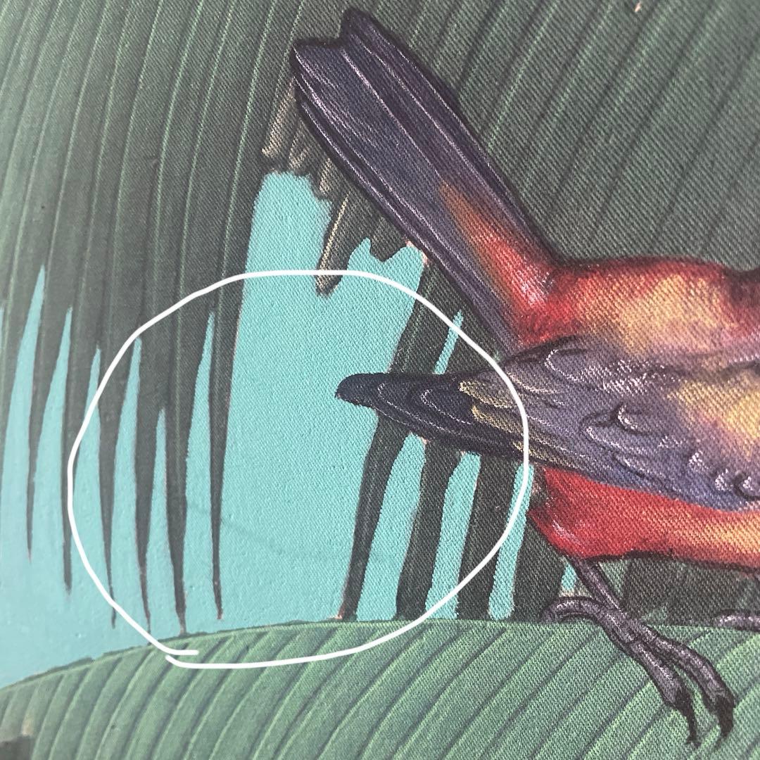 #バリ島#ウブドゥ#絵画#鳥#アート#インテリア#癒し