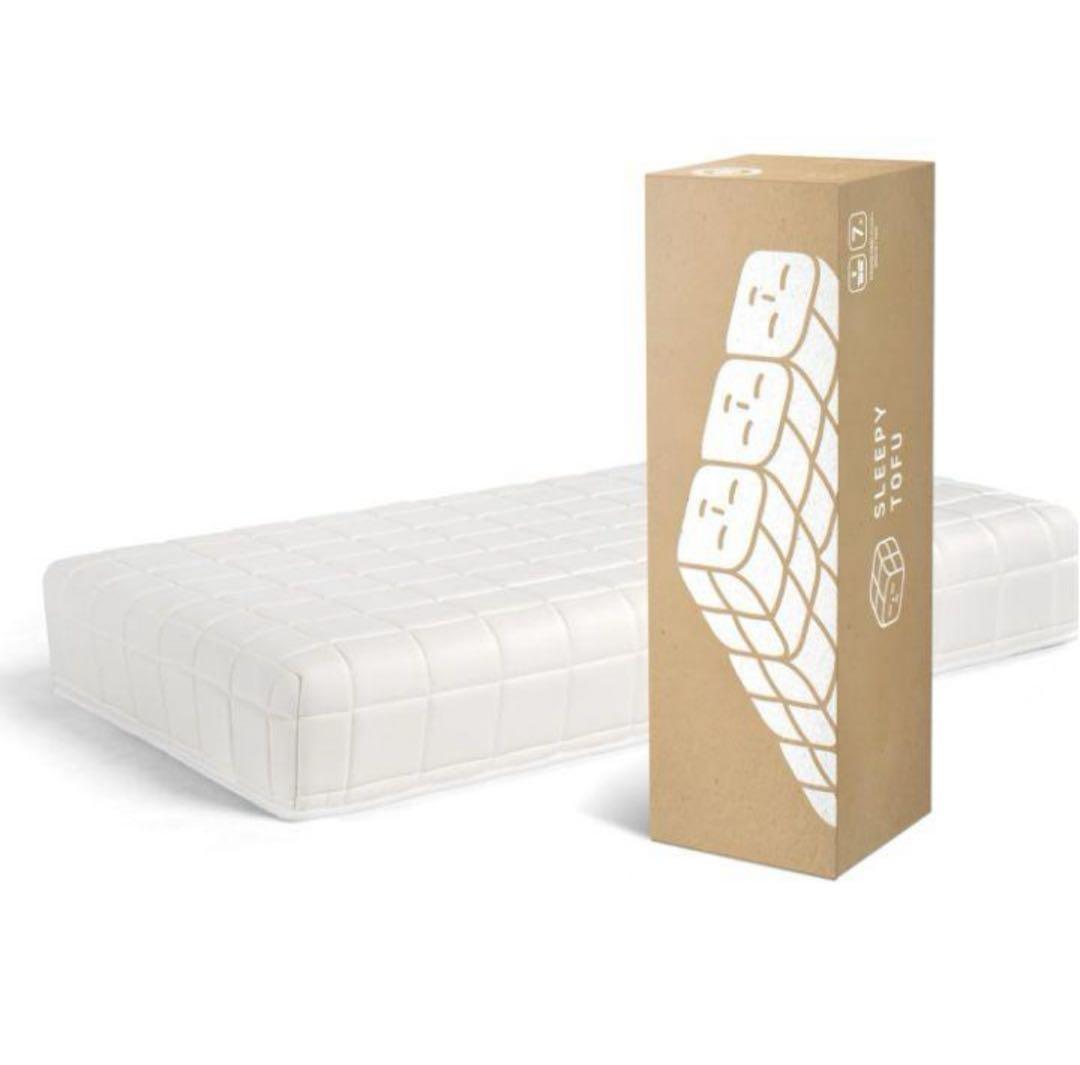 スリーピー・とうふ シングルマットレス ホワイト