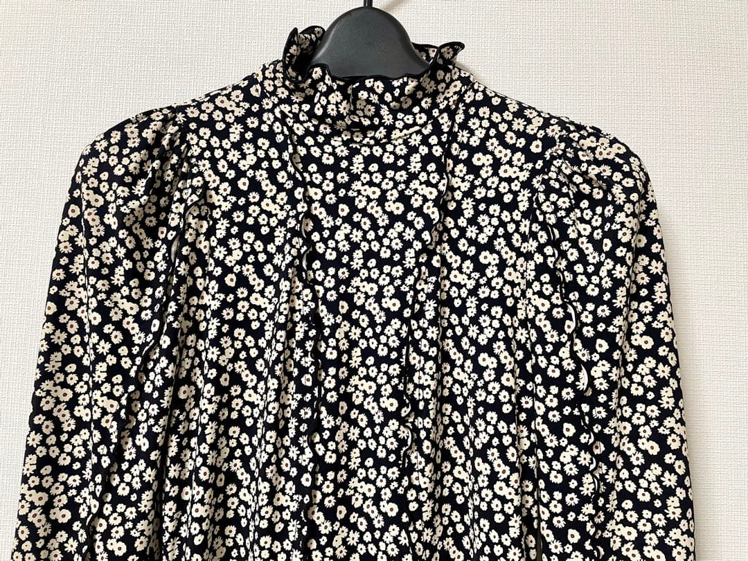 【Sea New York】シーニューヨーク/花柄ハイネックワンピース/XS