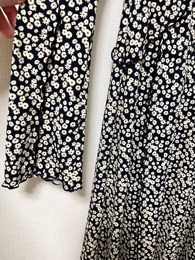 【Sea New York】シーニューヨーク/花柄ハイネックワンピース/XS