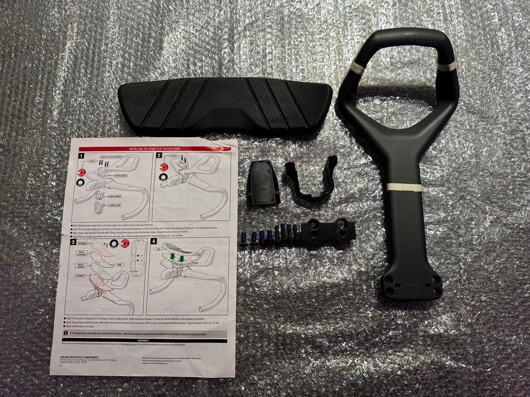 新品S-Works Venge Pro Bar T/Ti トライアスロンバー