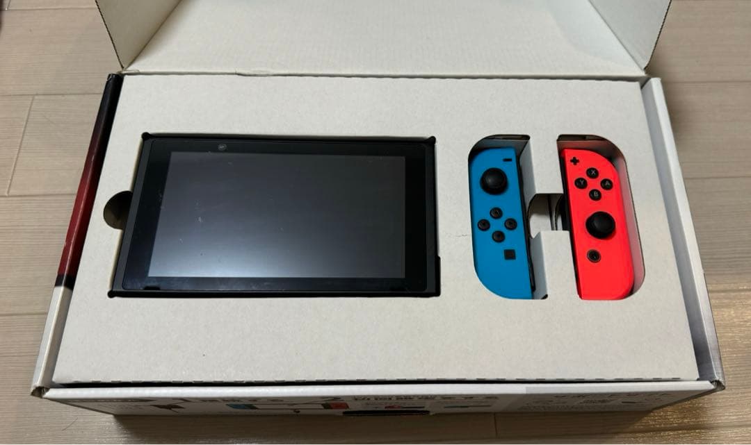 Nintendo Switch ネオンブルー/ネオンレッド 本体　箱付き