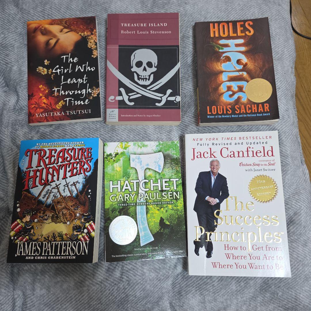 洋書6冊セット：多様なジャンル