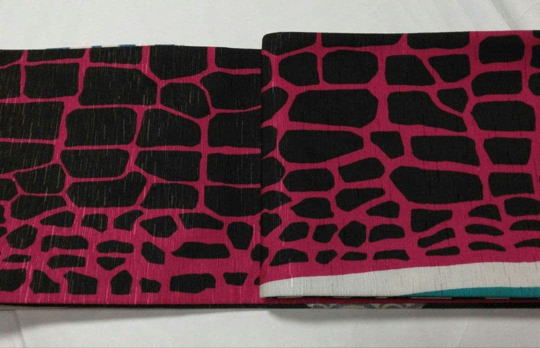 ワッカwakka　良い歯の日＆いざお江戸!! リバーシブル半幅帯