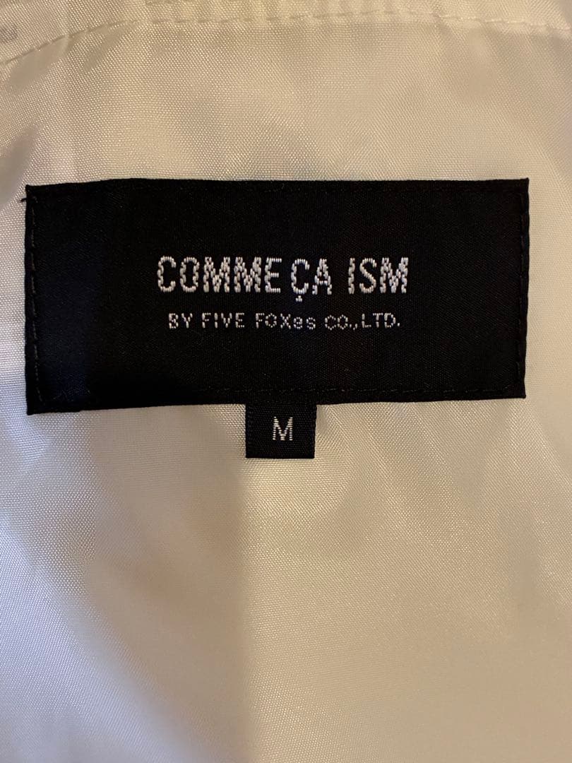 COMME CA ISM. シームレスダウンフードブルゾン
