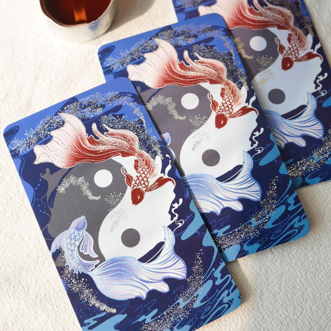 【正規品イーチンオラクルカード】美麗＆幻想的な古典伝統✨変化がテーマのデッキ