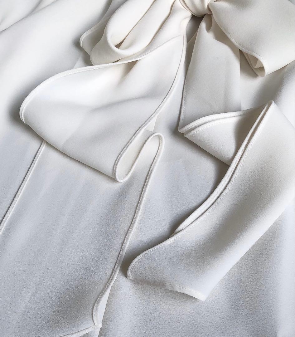 セオリー　ボウタイブラウス　シャツ　ブラウス