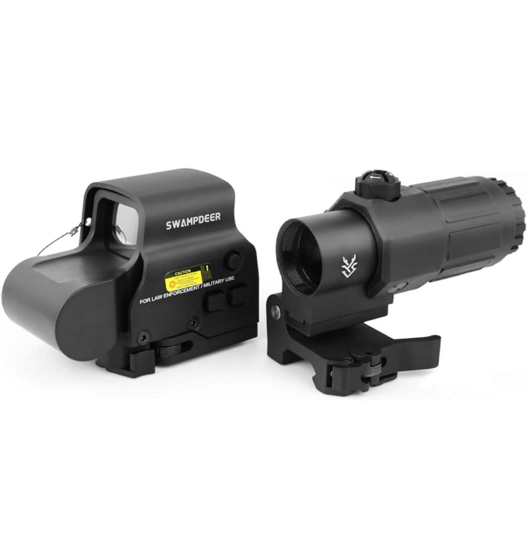 J2686SWAMP DEER OPTICS マグニファイア&ドットサイトセット