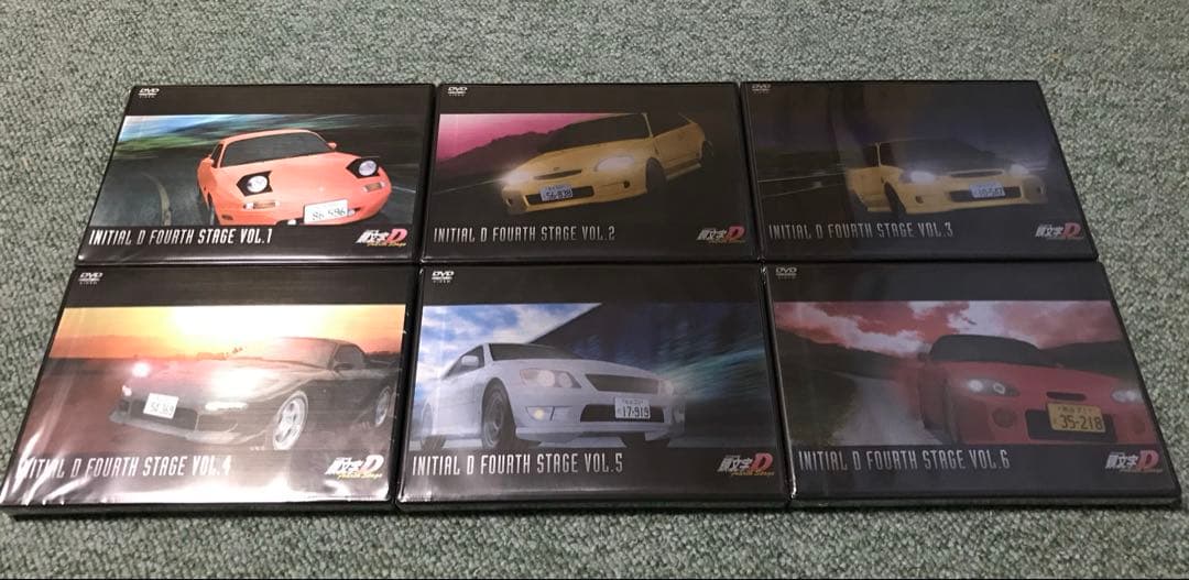 頭文字(イニシャル)D Fourth Stage VOL.1〜12 DVD