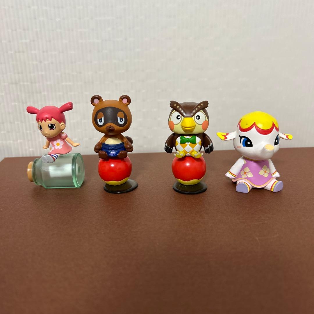どうぶつの森 フィギュア 4体