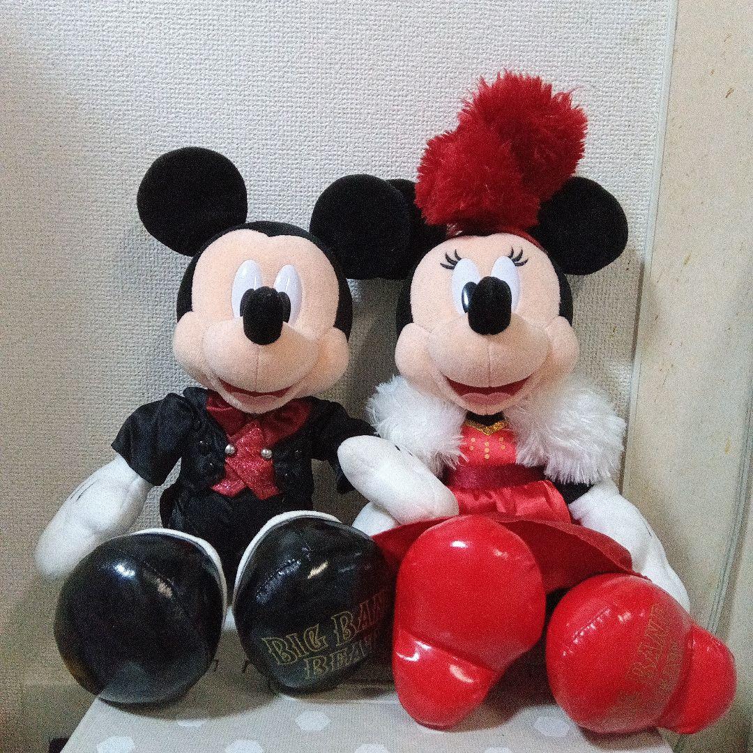 東京ディズニーシー　ビッグバンドビートのミッキー ミニー ぬいぐるみ セット