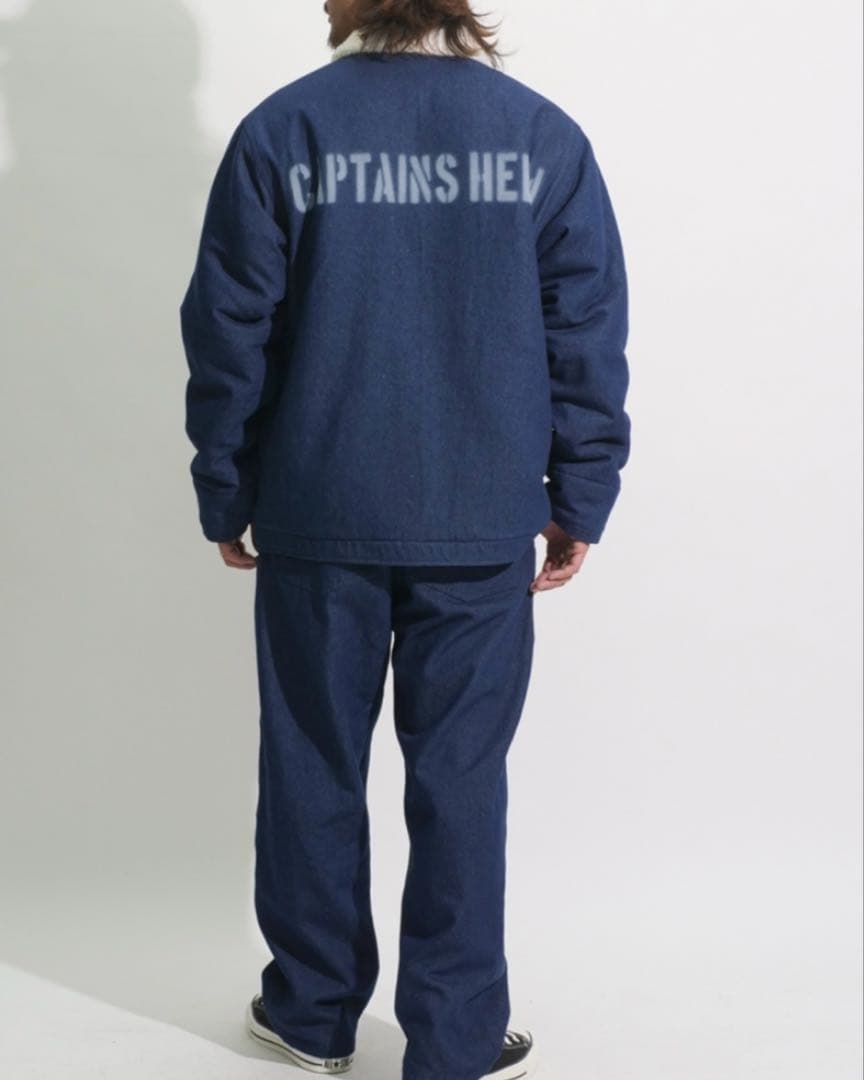 キャプテンズヘルム グッド オールド N-1 ジャケットデニム Lサイズ