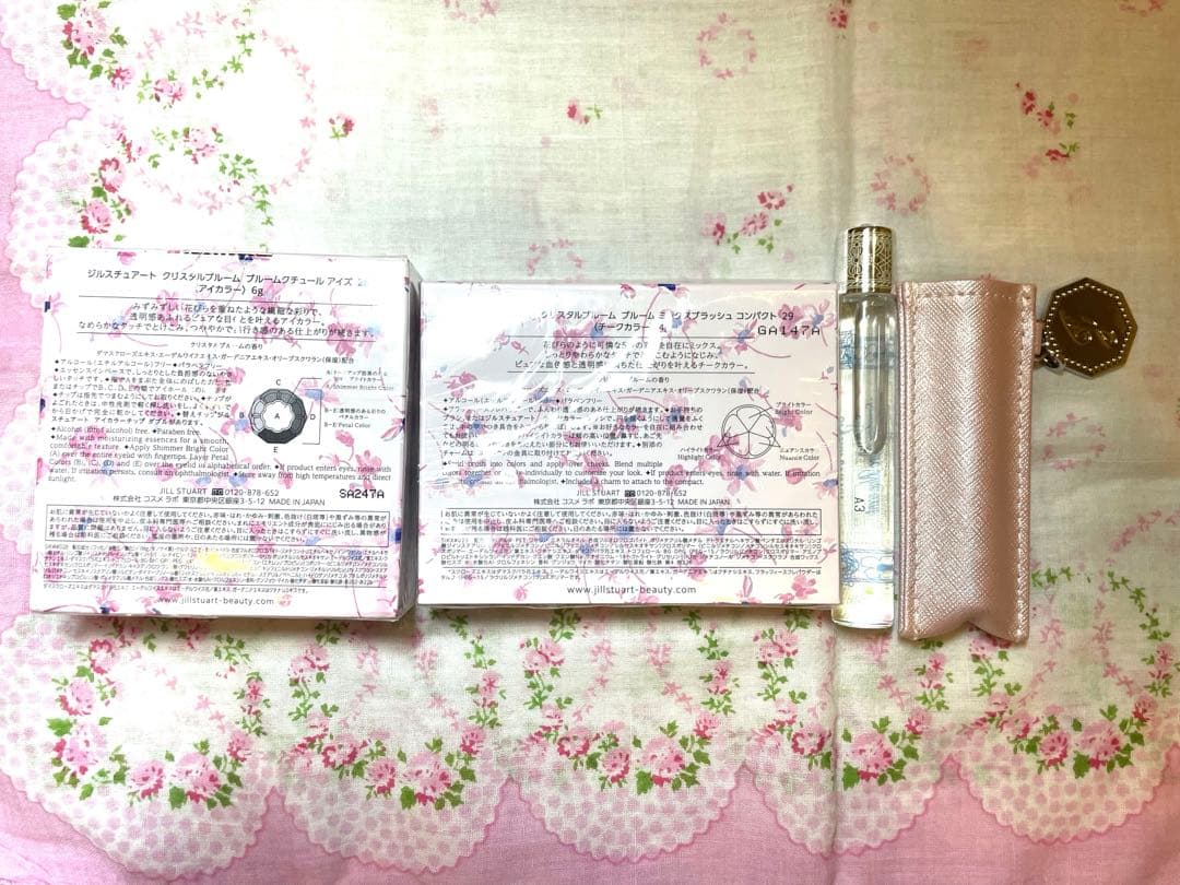 新品あり ジルスチュアート 限定 アイシャドウ チーク 香水 KOSE 10周年