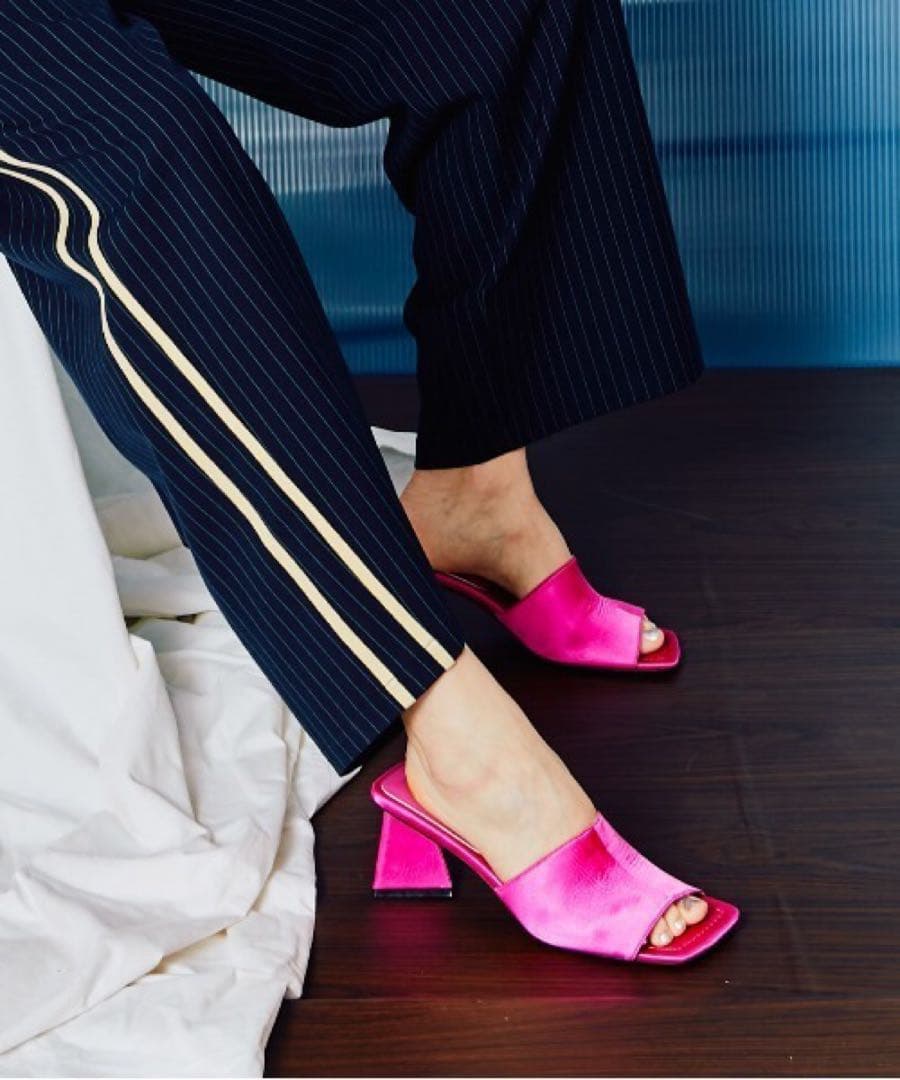 MAISON SPECIAL スクエアミュール 37 PNK