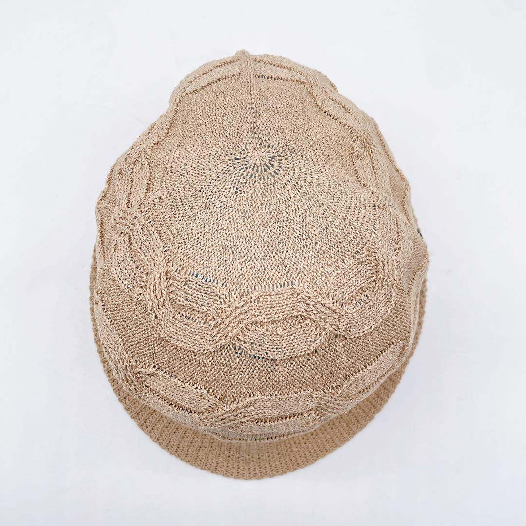 希少✨【ヴィヴィアンウエストウッド 】キャスケット ベージュハットロゴプレート