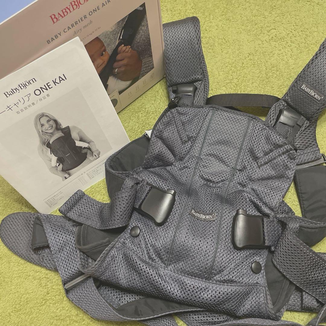 値下げしました！【美品】BabyBjorn ONE KAI 抱っこひも