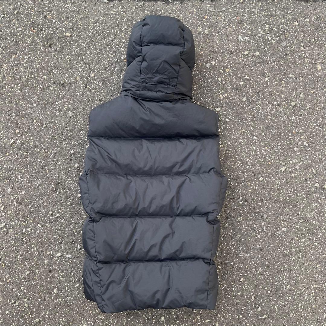 ポロラルフローレン ダウンベスト ブラック XS ビックポニー 刺繍