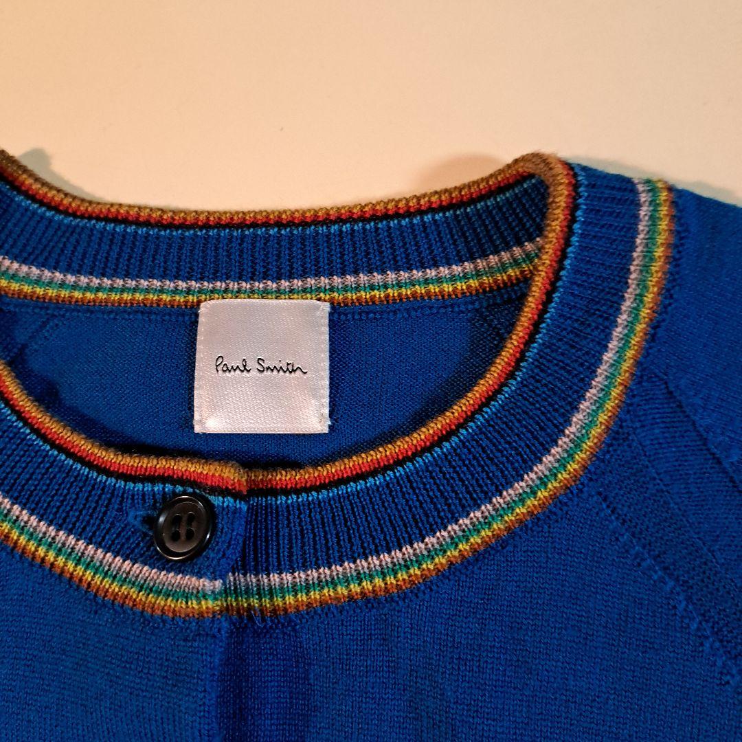 新品未使用【Paul Smith】ゆったりアームラグラン袖　ロイヤルブルー