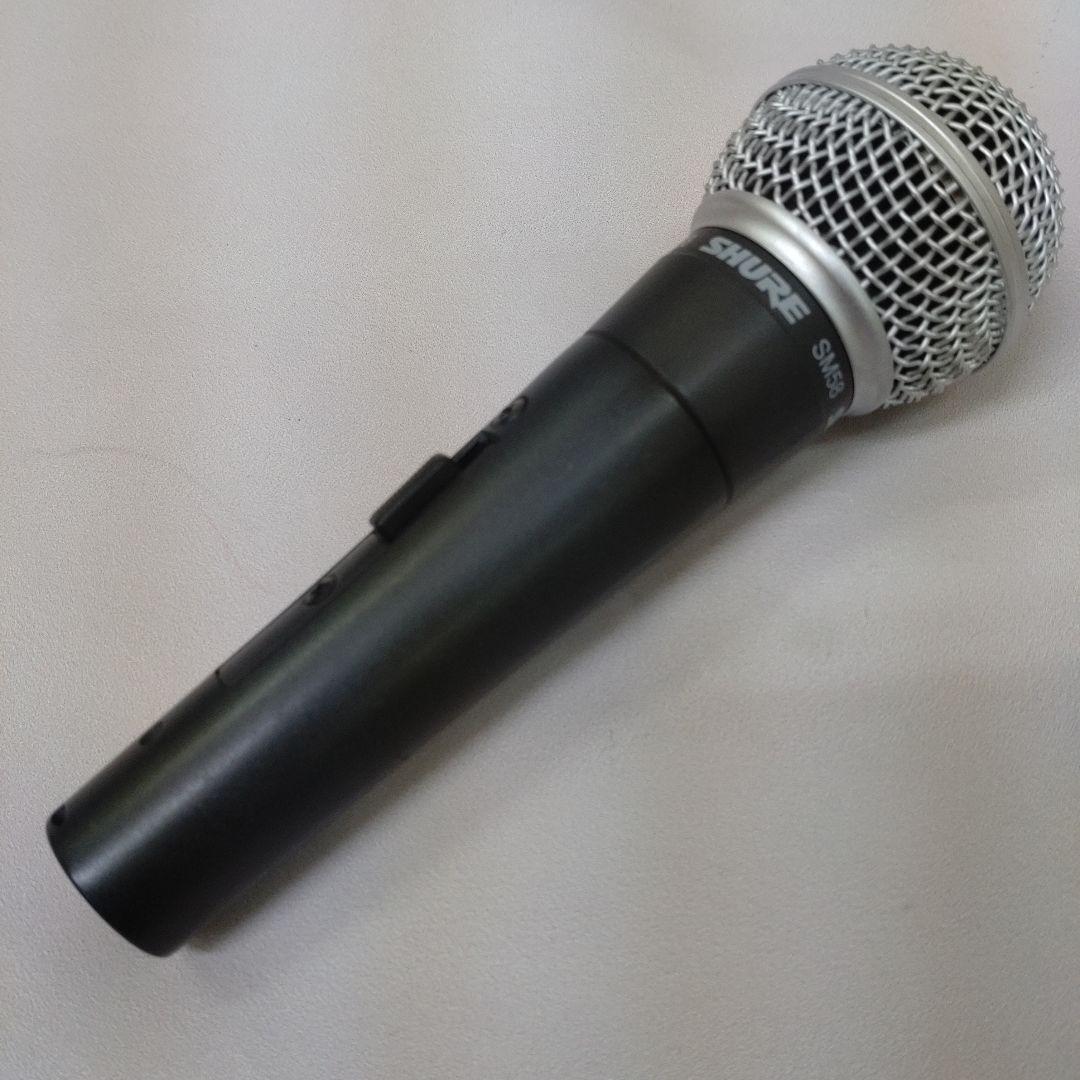 SHURE SM58 ダイナミックマイク　ケーブル付き